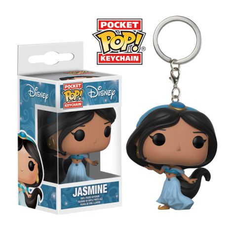 Key Chain: Disney - Jasmine Pocket Pop Vinyl
