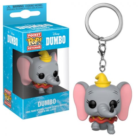 Key Chain: Disney - Dumbo Pocket Pop Vinyl