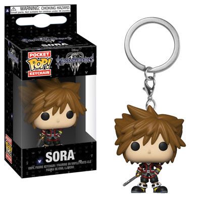 Key Chain: Kingdom Hearts 3 - Sora Pocket Pop Vinyl