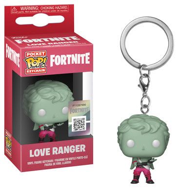 Key Chain: Fortnite - Love Ranger Pocket Pop Vinyl