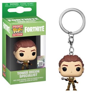 Key Chain: Fortnite - Tower Recon Specialist Pocket Pop Vinyl