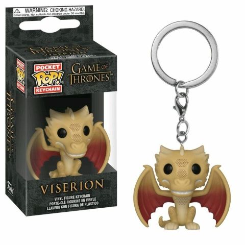 Key Chain: Game of Thrones - Viserion (Regular) Pocket Pop Vinyl