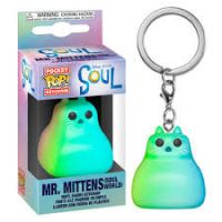 Key Chain: Disney - Mr. Mittens Pocket Pop (Pixar's Soul)
