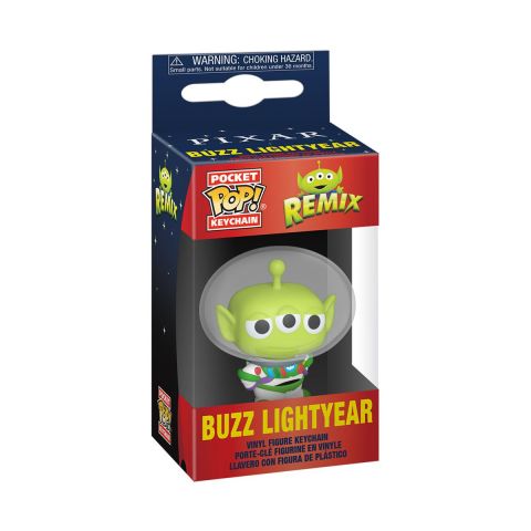 Key Chain: Disney's Pixar Alien Remix - Buzz Pocket Pop