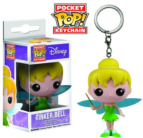 Key Chain: Disney - Tinker Bell Pocket Pop Vinyl (Peter Pan)