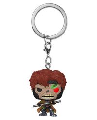 Key Chain: Marvel Zombies - Gambit Pocket Pop