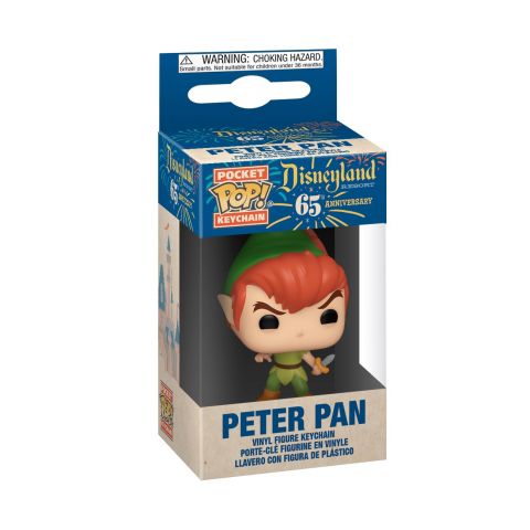 Key Chain: Disney 65th Anniversary - Peter Pan (New Pose) Pocket Pop