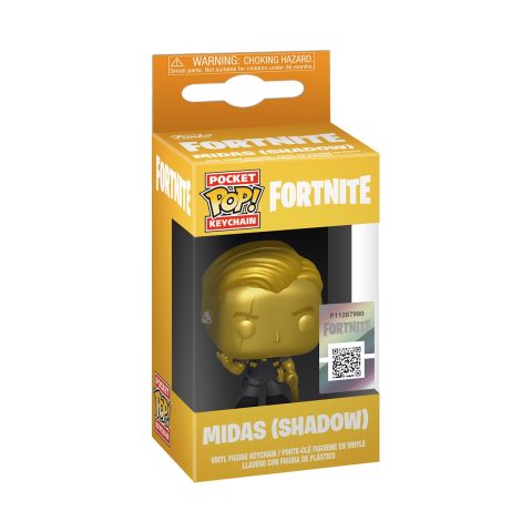 Key Chain: Fortnite - Midas (MT) Pocket Pop