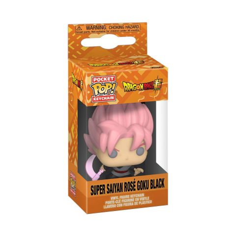 Key Chain: Dragon Ball Super - SSR Goku Black w/ (TRL) Scythe Pocket Pop