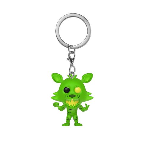 Key Chain: Five Nights at Freddy's AR - Radioactive Foxy Pocket Pop