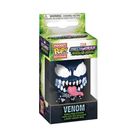 Key Chain: Marvel Monster Hunters - Venom Pocket Pop