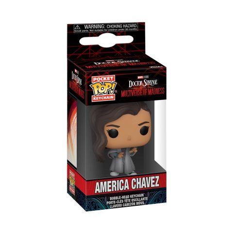 Key Chain: Doctor Strange Multiverse of Madness - America Chavez (Trainee) Pocket Pop