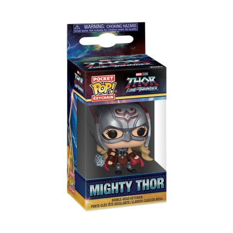 Key Chain: Thor Love and Thunder - Mighty Thor (Jane Foster) Pocket Pop