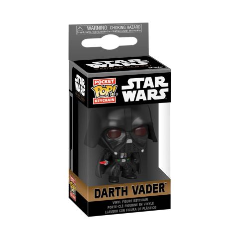 Key Chain: Star Wars Obi Wan - Darth Vader Pocket Pop