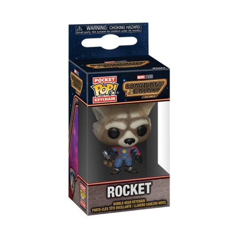 Key Chain: Guardians of the Galaxy - Rocket Pocket Pop