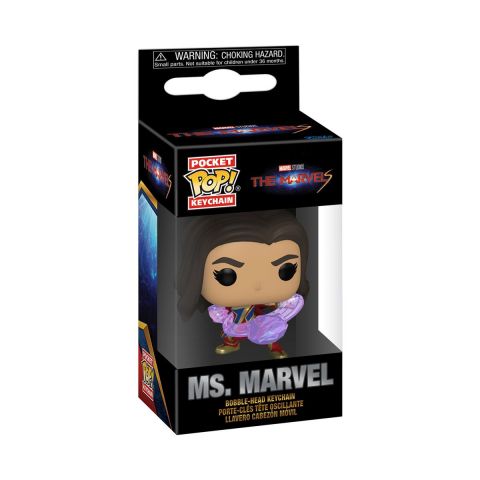 Key Chain: The Marvels - Ms. Marvel Pocket Pop