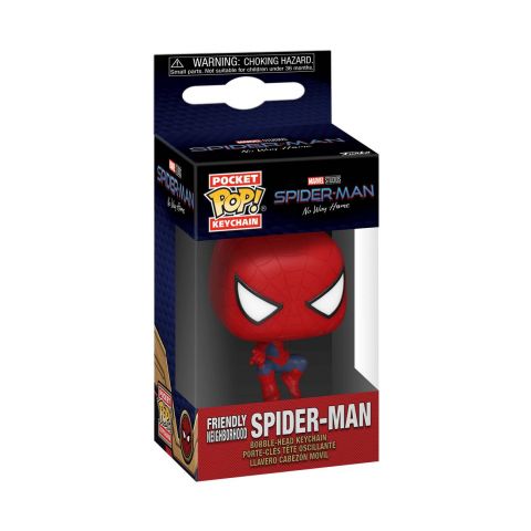 Key Chain: Spiderman No Way Home - Friendly Neighborhood (Leaping) Pocket Pop (Tobey McGuire)