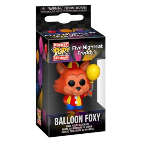 Key Chain: Five Nights at Freddy's - Balloon Foxy Pocket Pop