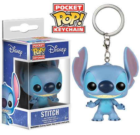 Key Chain: Disney - Stitch Pocket Pop Vinyl (Lilo & Stitch)