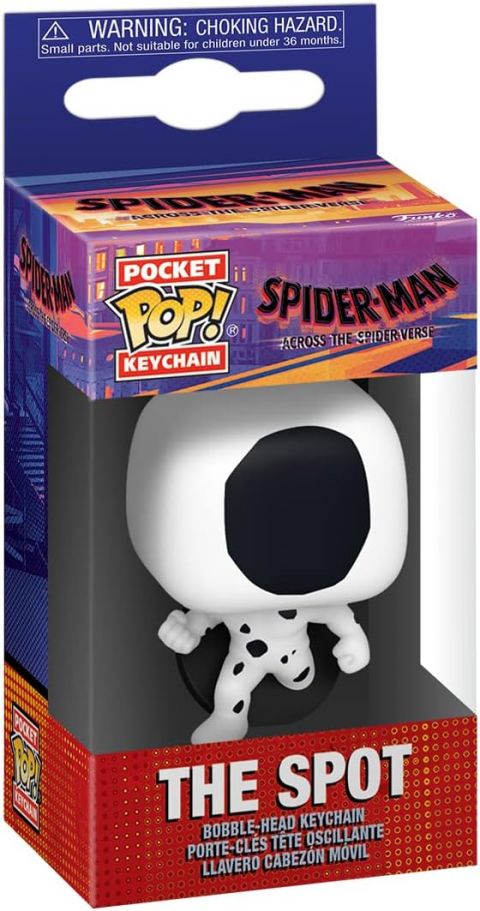 Key Chain: Spiderman Across the SpiderVerse - The Spot Pocket Pop