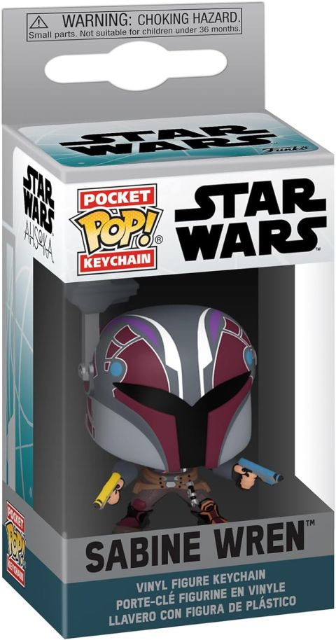 Keychain: Star Wars Ahsoka - Sabine Pocket Pop