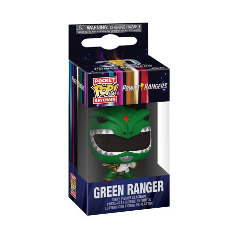Key Chain: Power Rangers - Green Ranger Pocket Pop