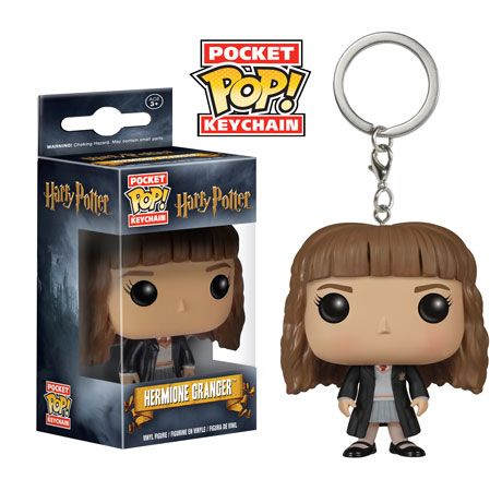 Key Chain: Harry Potter - Hermione Pocket Pop Vinyl