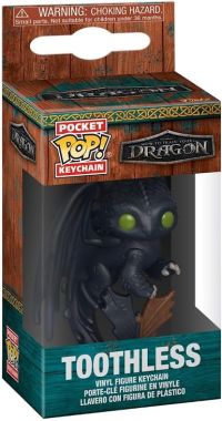 Key Chain: How to Train Your Dragon 2025 - Toothless Pocket Pop