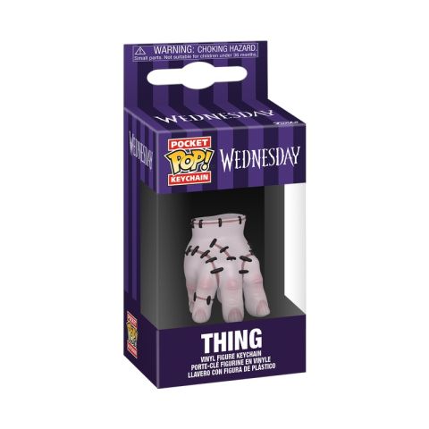 Key Chain: Addams Family Netflix's Wednesday - Thing
