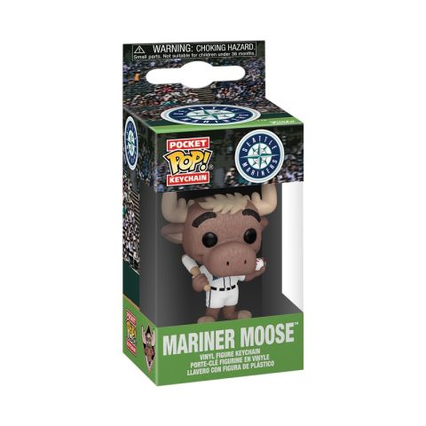 Key Chain: MLB Mascots - Mariners - Mariner Moose Pocket Pop Figure