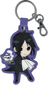 Key Chain: Black Butler - Sebastian SD PU