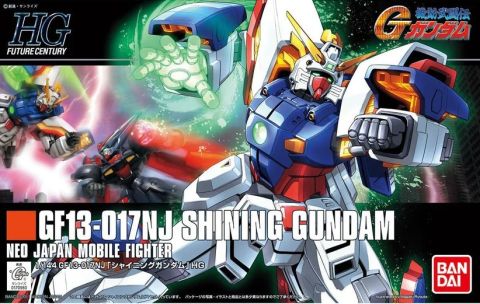 G Gundam: GF-13-017NJ Shining Gundam Neo Japan Mobile Fighter 1/144 HG Model Kit Figure