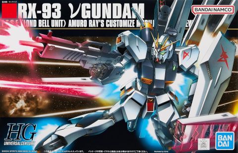 Char's Counterattack: RX-93 Nu Gundam HGUC Model Kit