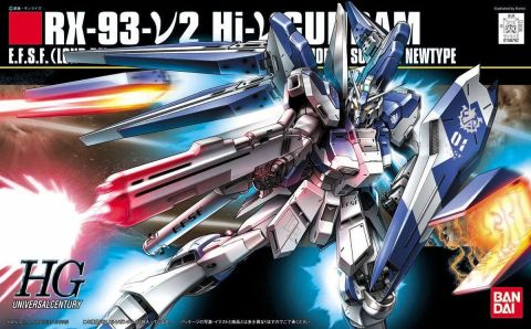 Char's Counterattack: Hi-Nu Gundam HGUC Model Kit Figure