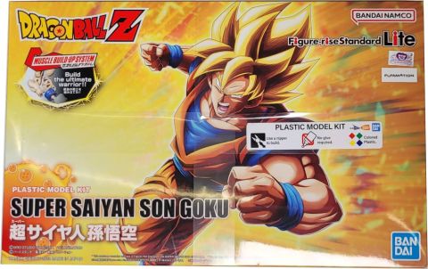 Dragon Ball Z: Super Saiyan Goku Figure-Rise Standard Lite Model Kit Figure