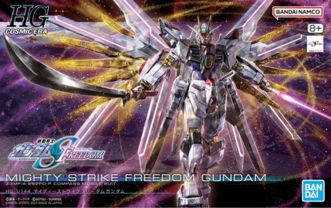 Gundam Seed Freedom: Mighty Strike Freedom 1/144 HG Model Kit