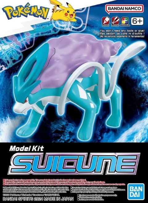 Pokemon: Suicune Model Kit Figure