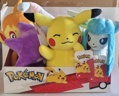 [DISPLAY] Pokemon: 8'' Plush Assortment (Display of 6)