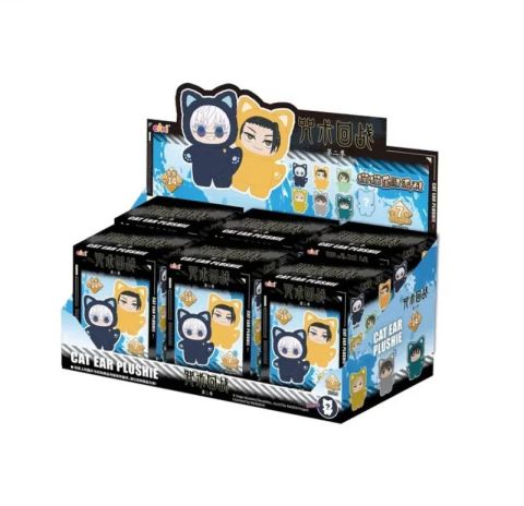 [DISPLAY] Jujutsu Kaisen: Cat Ear Plush Blind Box (Display of 6)
