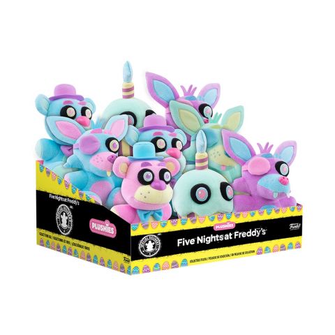 [DISPLAY] Five Nights at Freddy's: Spring Colorway PDQ Plush Assrotment (Display of 9)
