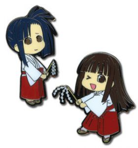 Pins: Negima - Konoka and Setsuna (Set of 2)