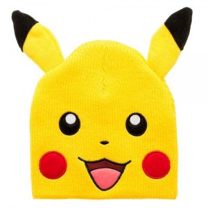 Beanie: Pokemon - Pikachu Bigface w/ Ears