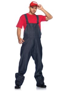 Costume: Dress Ups - Super Plumber (Set of 3) (XL)