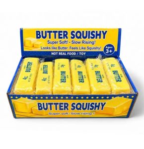 [DISPLAY] Butter Stick Squishy Toy (Display of 12) 