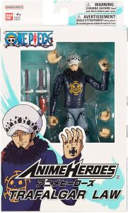 One Piece: Trafalgar Water D. Law Anime Heroes Action Figure