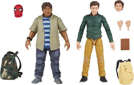 SpiderMan: Ned Lester and Peter Parker Marvel Legends Action Figures (Set of 2)