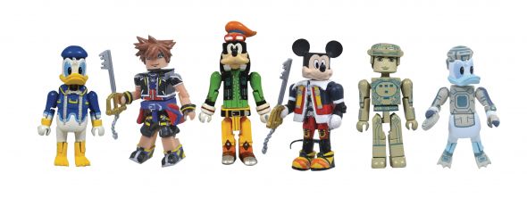 [DISPLAY] Minimates: Kingdom Hearts - Series 1 Action Figure Assortment (Display of 12 2-Packs)
