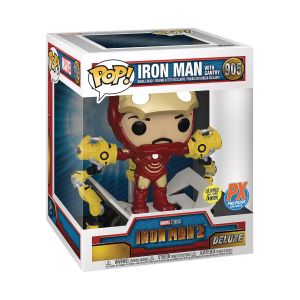 Iron Man 2: Iron Man MKIV w/ Gantry Deluxe Pop Figure (PX Exclusive)