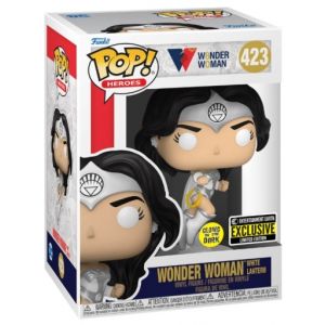 Wonder Woman 80th Anniversary: Wonder Woman (White Lantern) Pop Figure (EE Exclusive)