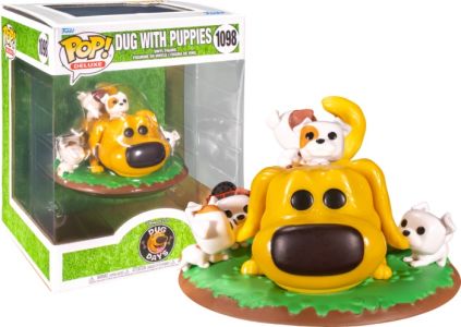 Disney: Dug Days - Dug Covered in Puppies Deluxe Pop Figure (Special Edition)